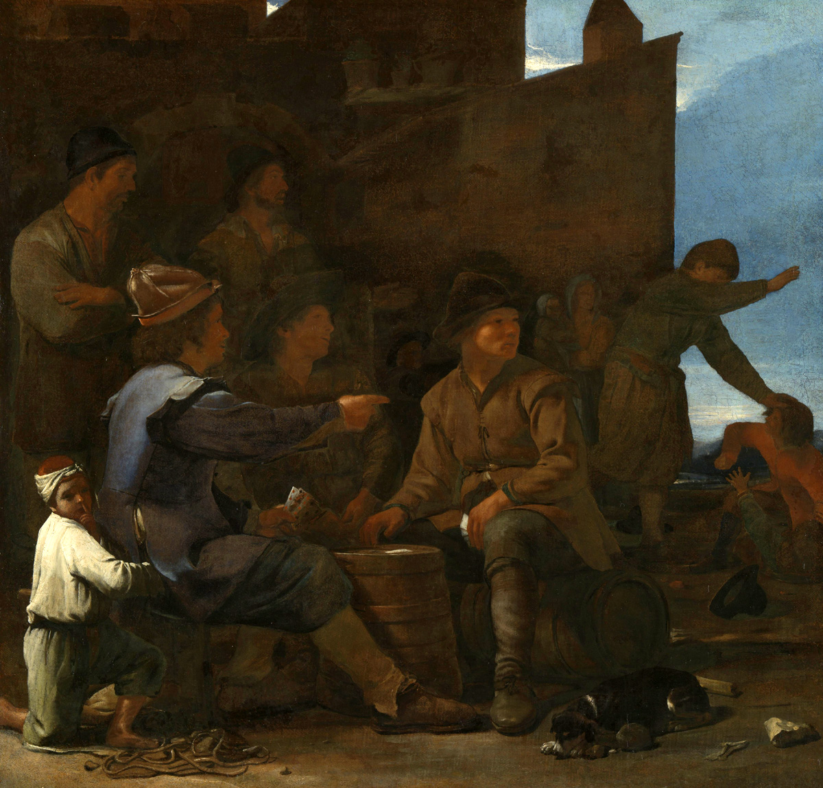 the card players